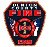 denton county fire badge
