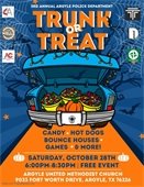 trunk or treat poster