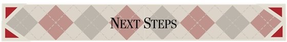 next steps title bar