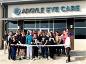 argyle eye care ribbon cutting 