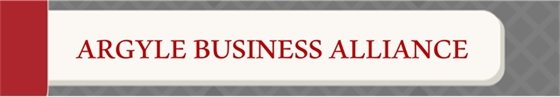 ARGYLE BUSINESS ALLIANCE TITLE BAR