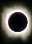 picture of eclipse at full totality